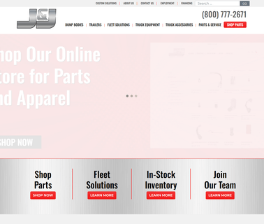 J & J Truck Equipment fully vehicle