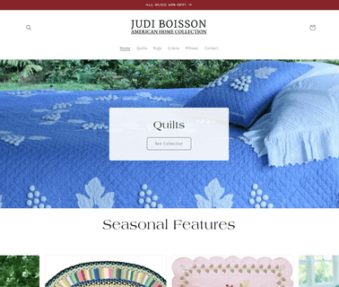 Judi Boisson American Home Collection kantha quilt