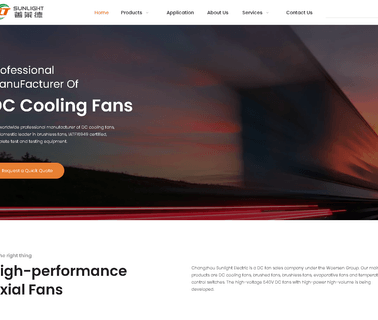 Changzhou Sunlight Electrical Appliance car electric motors