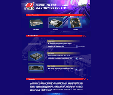 Shenzhen Trd Electronics equalizer