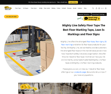 Mighty Line - Shieldmark floor tape safety