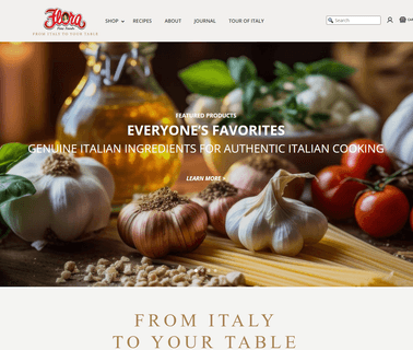 Home - Flora Foods pasta pesto