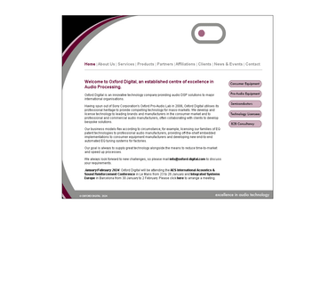 Oxford Digital - Audio Pr research speaker