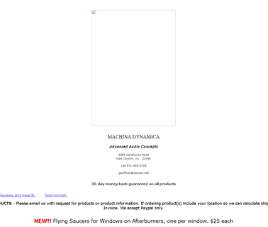Machina Dynamica Vibration Isolation dacs
