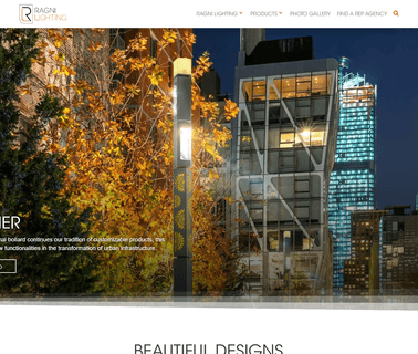 Ragni Lighting International, Inc; solar lamp landscape