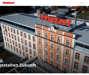 Thoni aluminium building profile
