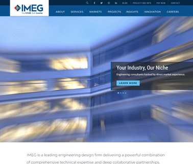 Welcome to IMEG hospitality and corporate markets