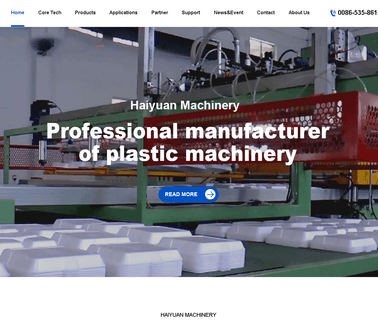 Longkou Haiyuan Plastic Machinery aquatic machinery