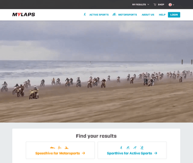Mylaps Sports Timing wide run
