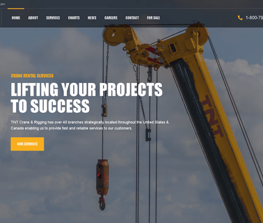 Tnt Crane & Rigging gantry lifting