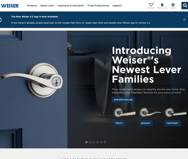 Weiser Lock locksets