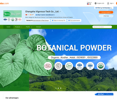 Changsha Vigorous-Tech reishi maitake shiitake