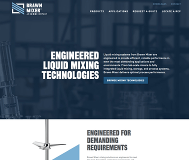 Home - Brawn Mixer bottom mounting