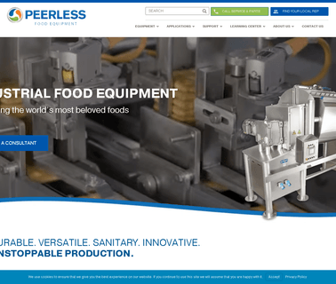 Peerless Food Equipment dough mix