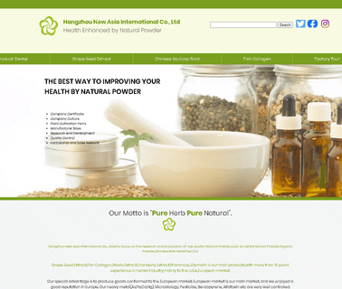 New Asia International chitosan