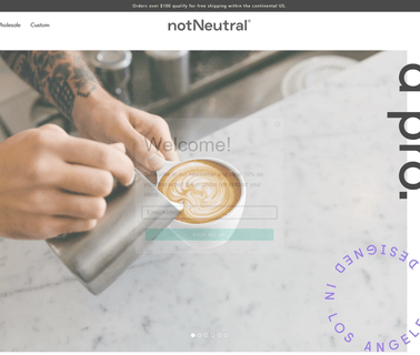 Notneutral, Inc custom mug