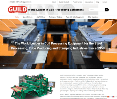 Guild International seam welding machine