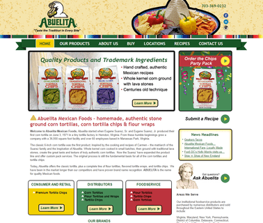 Abuelita Mexican Foods: Profile tortilla roti