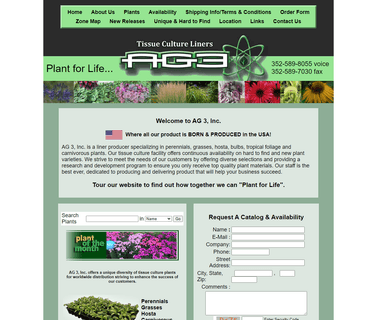 Home - Ag3Inc potted perennials