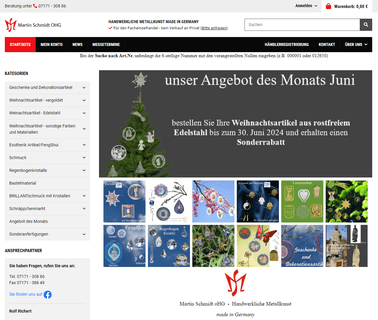 Martin Schmidt Ohg christmas items advent