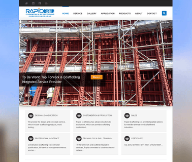Wuxi Rapid Scaffolding Engineering frame shoring