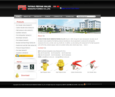 Yuyao Feiyan Valve Manufacturing dry powder fire extinguishers
