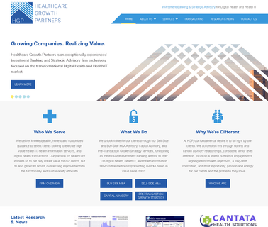 Healthcare Growth Partners | Home information strategy