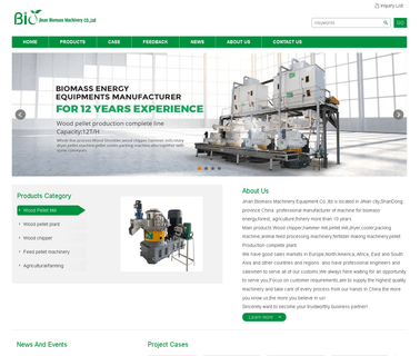 Jinan Biomass Machinery Equipment chipper