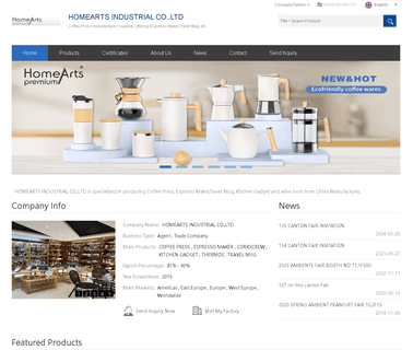 China Jiangsu International Economic and Technical stainless steel coffee maker