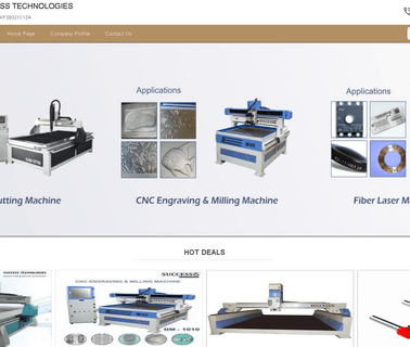 Success Technologies cnc stone router marble