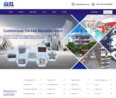 Shenzhen Marshallom Metal Manufacture tin dvd