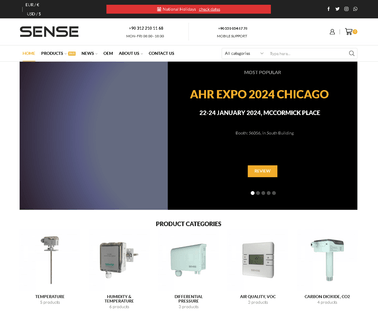 Sense Algi Ve Kontrol Teknolojileri Ltd. Sti. air differential pressure switches