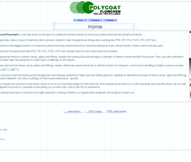 Polycoat Flowchem diaphragm pneumatic