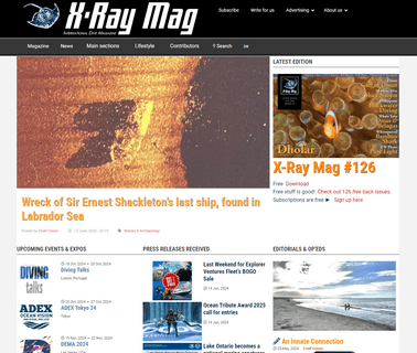 Aqua Scope Media international website