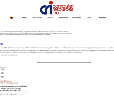 Www.Crinc.Com Computer Re esas towers