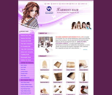 Xuchang Fashion Hair Products ombre keratin