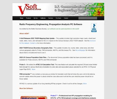 V-Soft Communications,  bandpass interference