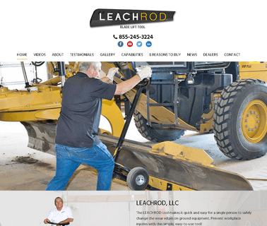 Leachrod snow blowers