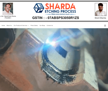 Sharda Etching Process large injection molded plastic parts