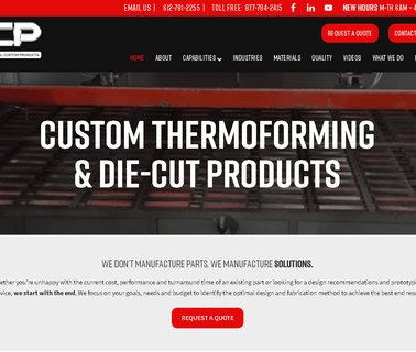 Industrial Custom Products gauge plastics