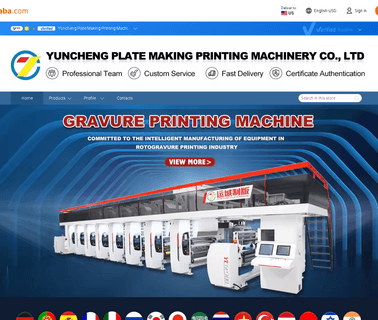 Yuncheng Plate Making Printing Machinery rotogravure