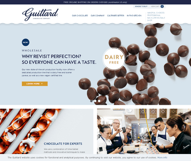 Guittard Chocolate Company offering chips
