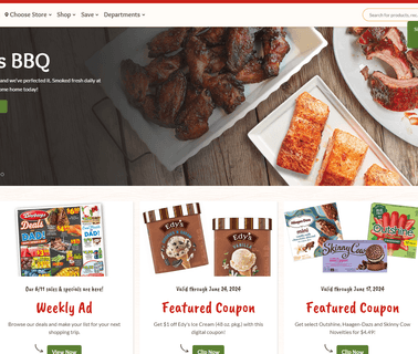Welcome To Dierbergs order shopping