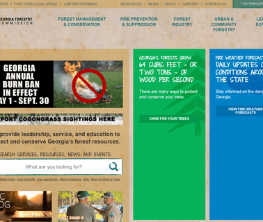 Georgia Forestry Commission education resource