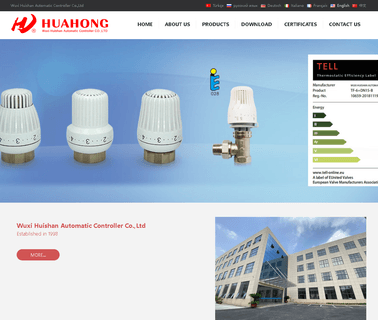 Wuxi Huishan Automatic Controller valves thermostat