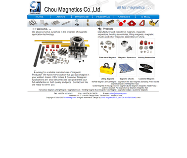 Ningbo Chou Magnetics er32 collet chuck
