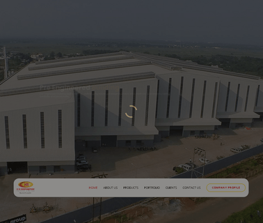 H R Corporation galvanized beams