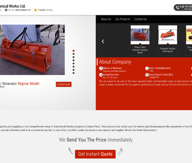 Rajasthan Mechanical Works Ltd. tools cum