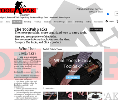 Paktek backpack pack