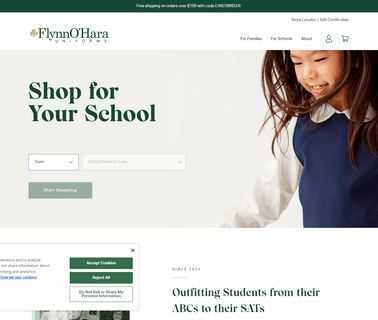 Flynn & Ohara Uniforms school sports uniforms